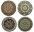 Mandala Coasters Set of 4