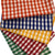 Jacob Little-Dulwich Hill-Gingham Napkins-Orange-Green-Blue-Yellow-Red